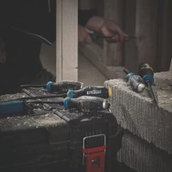 Assortiment De 5 tournevis-burins Go-Through Erbauer -Outils De Reparation ae235 13