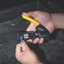 Pince à Sertir Modulable à Cliquet Klein Tools 9½" (240mm) -Outils De Reparation ae235 1323