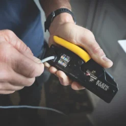 Pince à Sertir Modulable à Cliquet Klein Tools 9½" (240mm) -Outils De Reparation ae235 1325