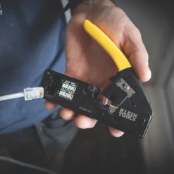 Pince à Sertir Modulable à Cliquet Klein Tools 9½" (240mm) -Outils De Reparation ae235 1326