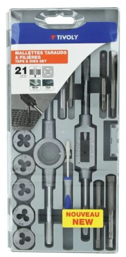 1 jeu De Taraud Et Filière Métrique M3 - M12 Tivoly