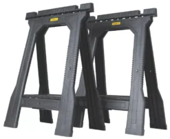 Lot De 2 petits Chevalets De Sciage Pliables Stanley 57,1cm