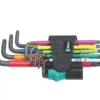 Jeu De 9 clés En L Creuses Multicolores Métriques Et TX Wera -Outils De Reparation ae235 597