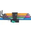 Jeu De 9 clés En L Hex-Plus BlackLaser Multicolores Métriques Wera -Outils De Reparation ae235 673