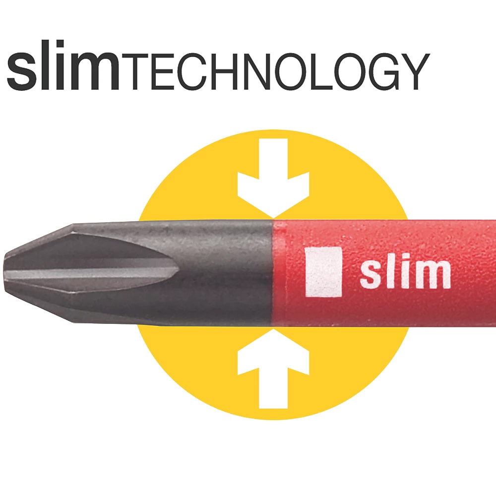 Assortiment De 6 tournevis VDE Slimfix Wiha SoftFinish 8 Assortiment De 6 tournevis VDE Slimfix Wiha SoftFinish – Image 6