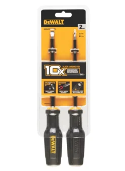 Assortiment De Tournevis De Démolition Burins DeWALT MaxFit, 2 pièces