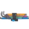 Jeu De 9 longues Clés En L Hex-Plus à Fonction De Retenue Multicolores Métriques Wera -Outils De Reparation ae235 741