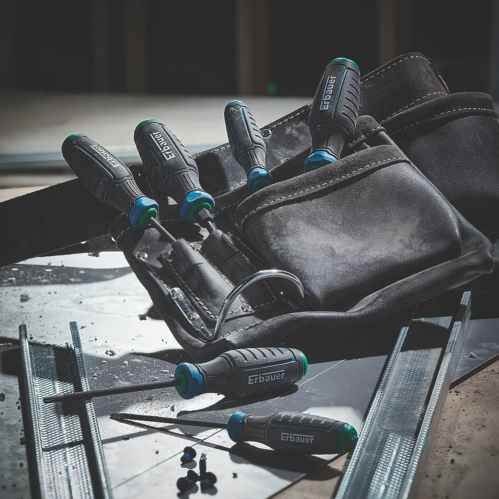 Ensemble De 6 tournevis TX Erbauer 4 Ensemble De 6 tournevis TX Erbauer – Image 2