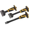3 ciseaux Et Burin Plat Avec Pare-coups Roughneck 1 3 ciseaux Et Burin Plat Avec Pare-coups Roughneck -Outils De Reparation ae235 79